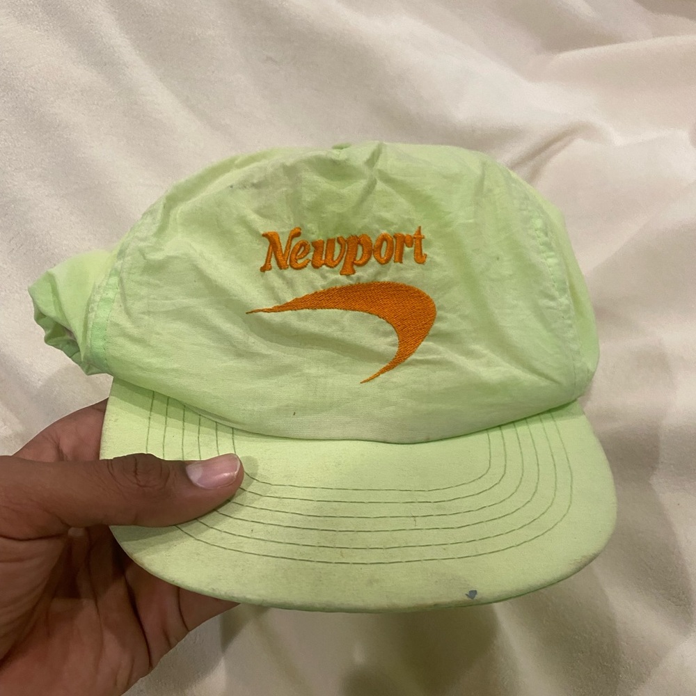 Worn Vintage Newports Cap